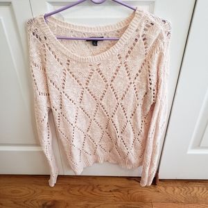 New American Egale Pullover chrochet Sweater